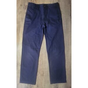 Polo Ralph Lauren Pants Boys Size 10 Navy Blue Dress Pants Slacks Waist Cinch